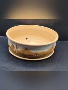 Vintage Gordon Pottery Succulent Planter Southwest Design Cactus Hand Crafted 93